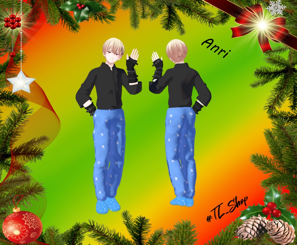 [Merry Christmas! / FREE] 20 Character 수면 바지 & 양말 / 睡眠ズボン & 靴下 缩略图 3