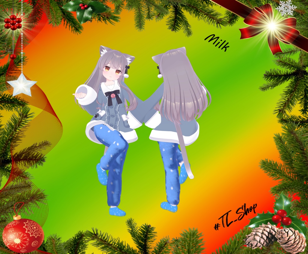 [Merry Christmas! / FREE] 20 Character 수면 바지 & 양말 / 睡眠ズボン & 靴下 缩略图 12