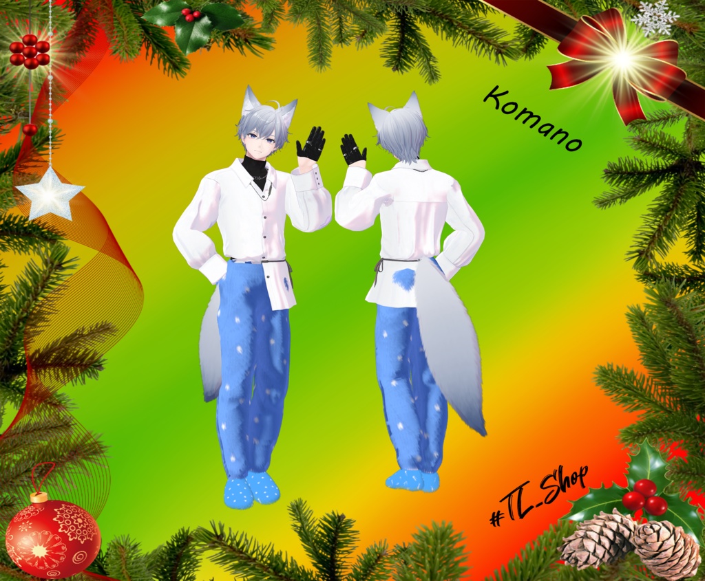 [Merry Christmas! / FREE] 20 Character 수면 바지 & 양말 / 睡眠ズボン & 靴下 缩略图 8