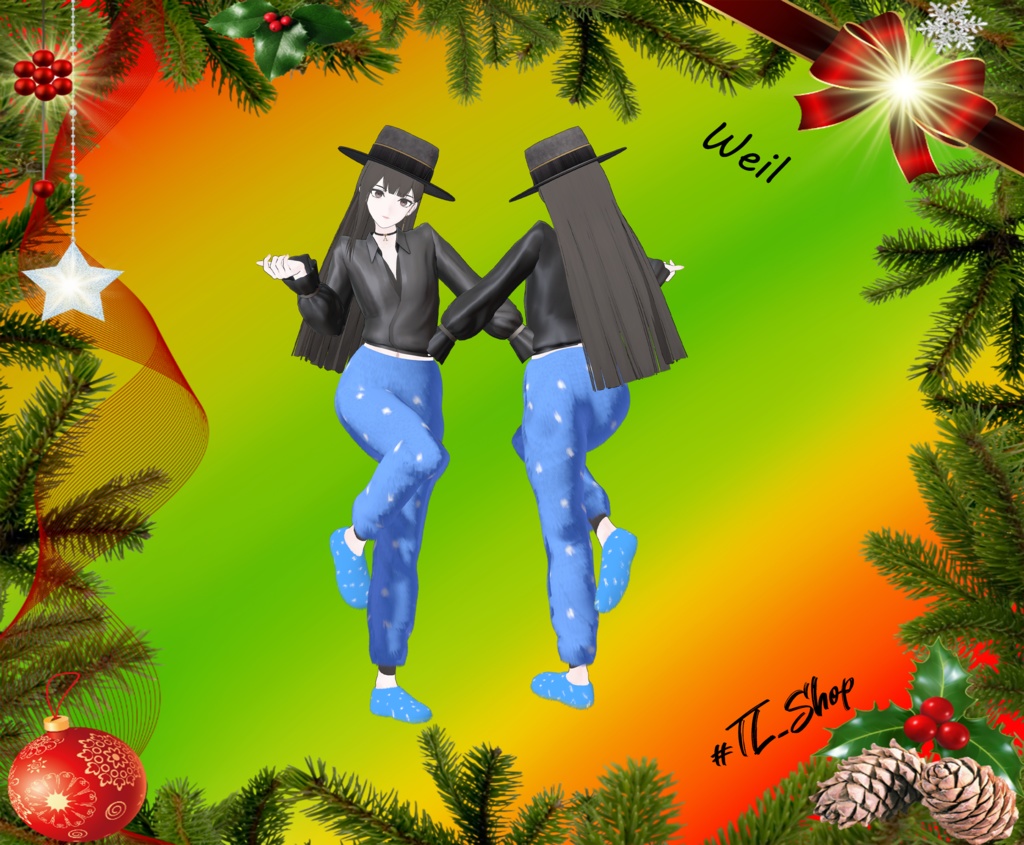[Merry Christmas! / FREE] 20 Character 수면 바지 & 양말 / 睡眠ズボン & 靴下 缩略图 22