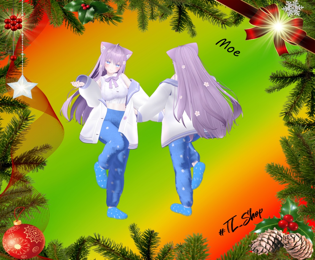 [Merry Christmas! / FREE] 20 Character 수면 바지 & 양말 / 睡眠ズボン & 靴下 缩略图 17