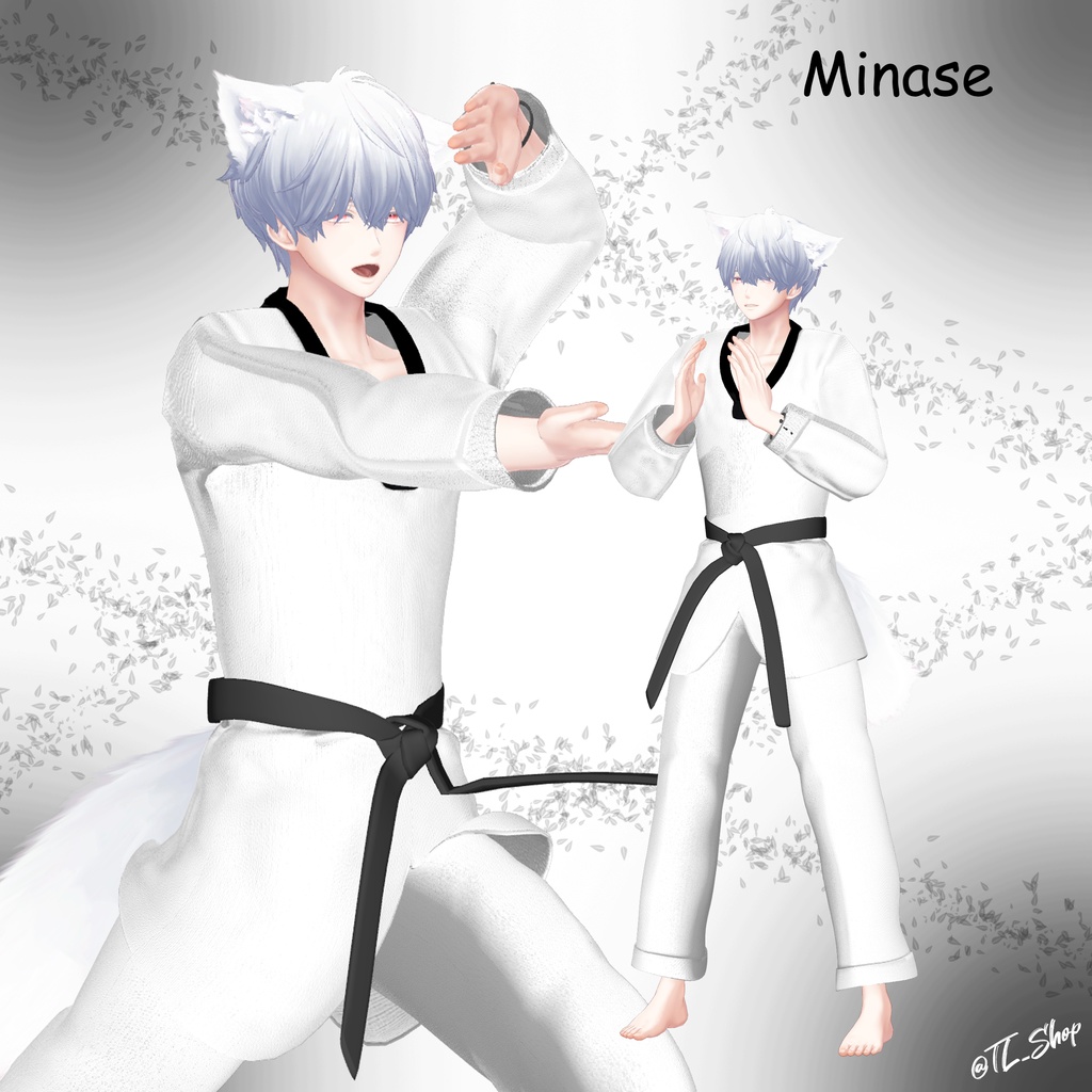 Taekwondo Uniform / テコンドー 道服  / 태권도 도복 [For Demian, Minase, Komano, Mamehinata] 缩略图 7