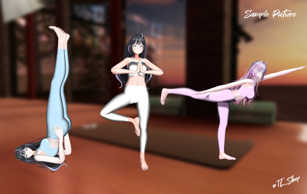 【無料】 Yoga Leggings For Female Avatars
