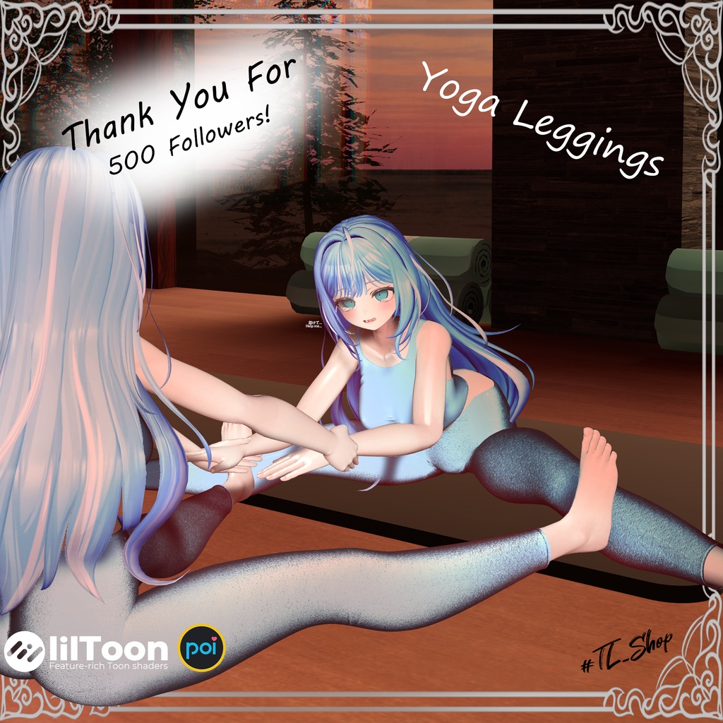 【Thank you for 500 followers / 無料】 Yoga Leggings