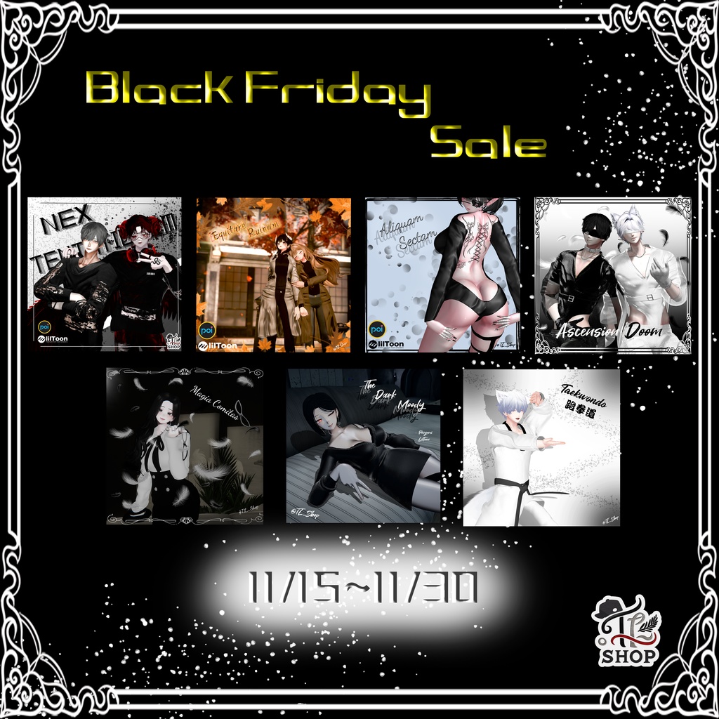 [ Black Friday Sale ] 11/15 ~ 11/30