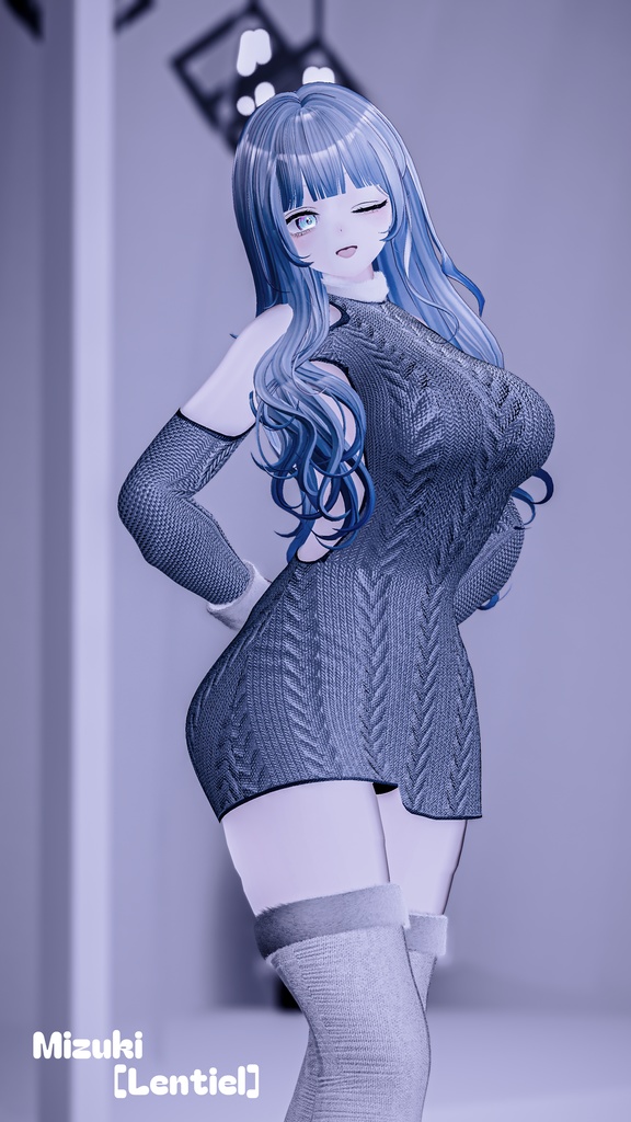 『Winter Sweater In House』 [For 22 Female Avatar] 缩略图 23
