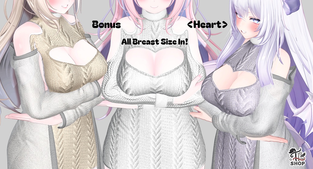 『Winter Sweater In House』 [For 22 Female Avatar] 缩略图 31