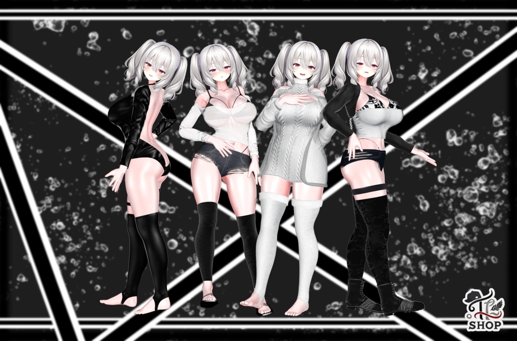 『 ミルティナ / Milltina 』 4 Cloth Set