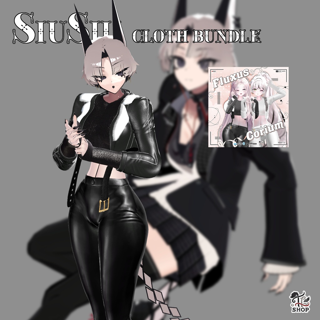 🎉Yuri Update🎉『Fluxus Corium』 For 30 Female / Male Avatars