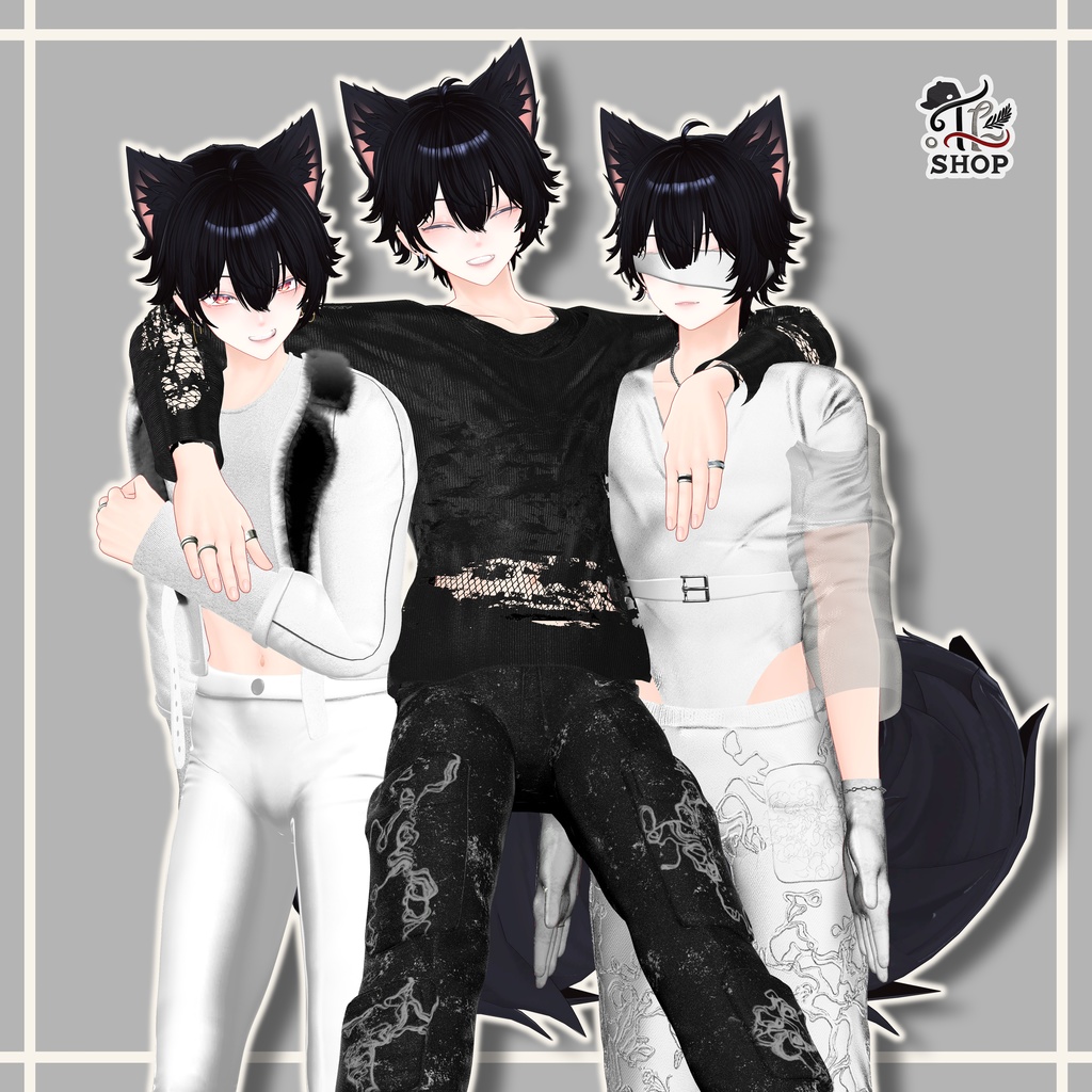 『彼方-Kanata』 3 Cloth Set