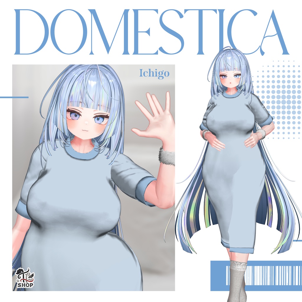『Domestica』 For 9 Female Avatars
