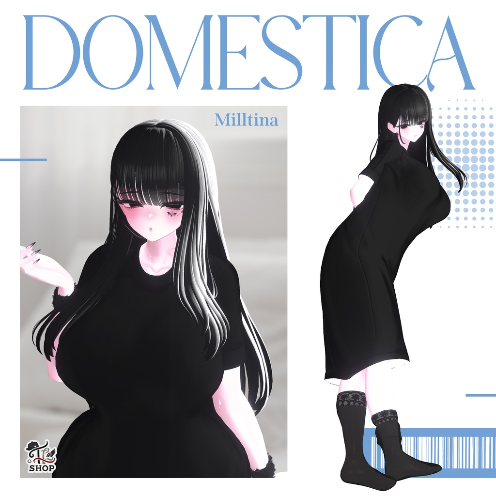 『Domestica』 For 9 Female Avatars