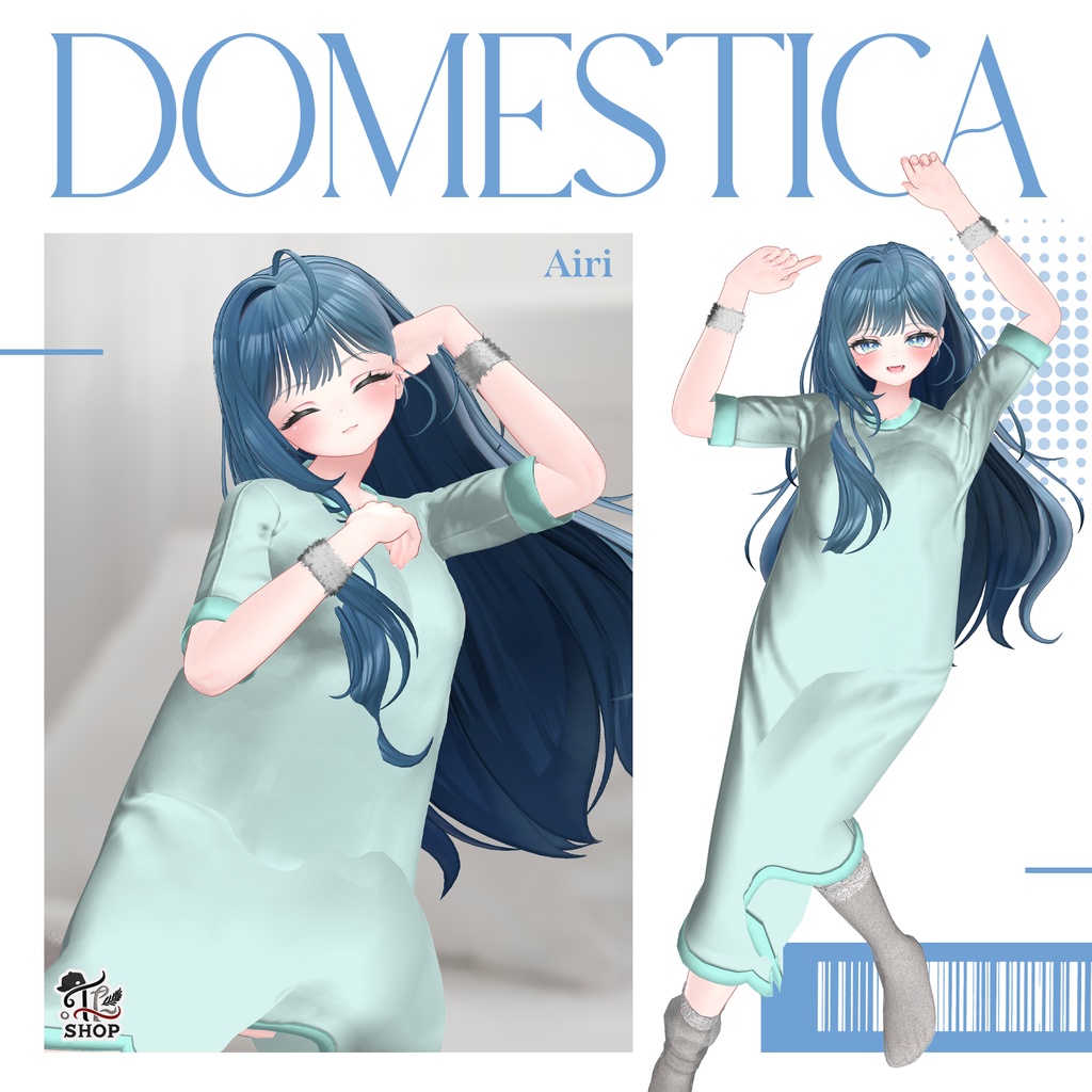 『Domestica』 For 9 Female Avatars