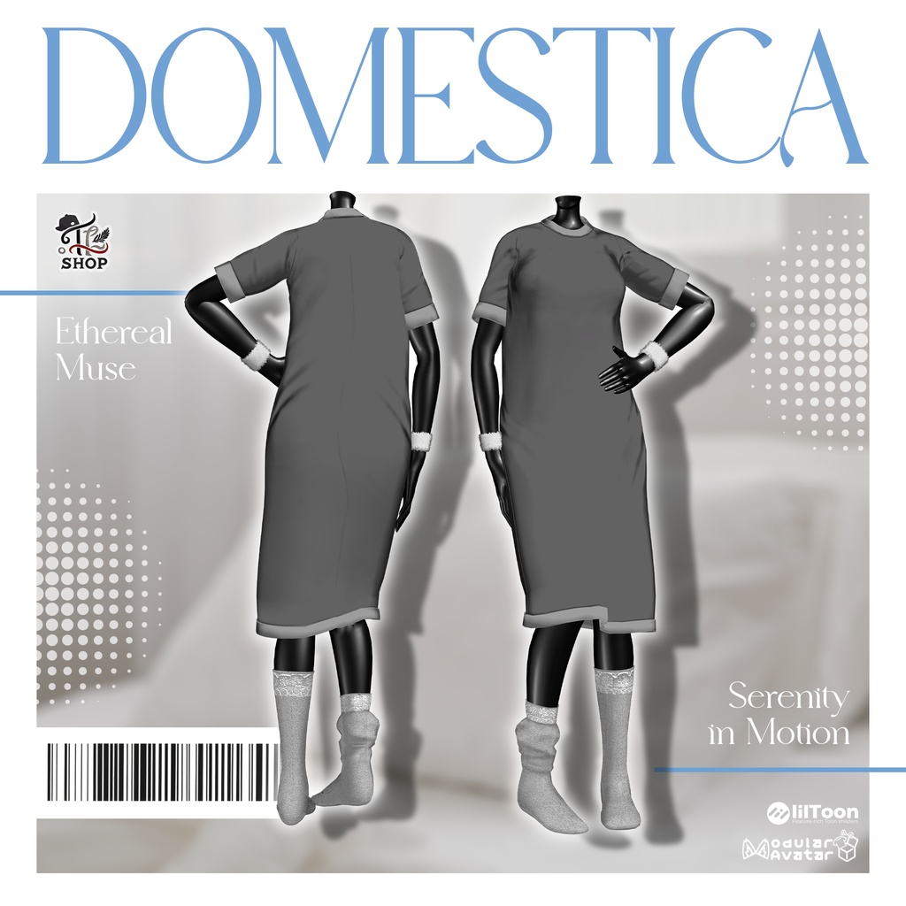 『Domestica』 For 9 Female Avatars