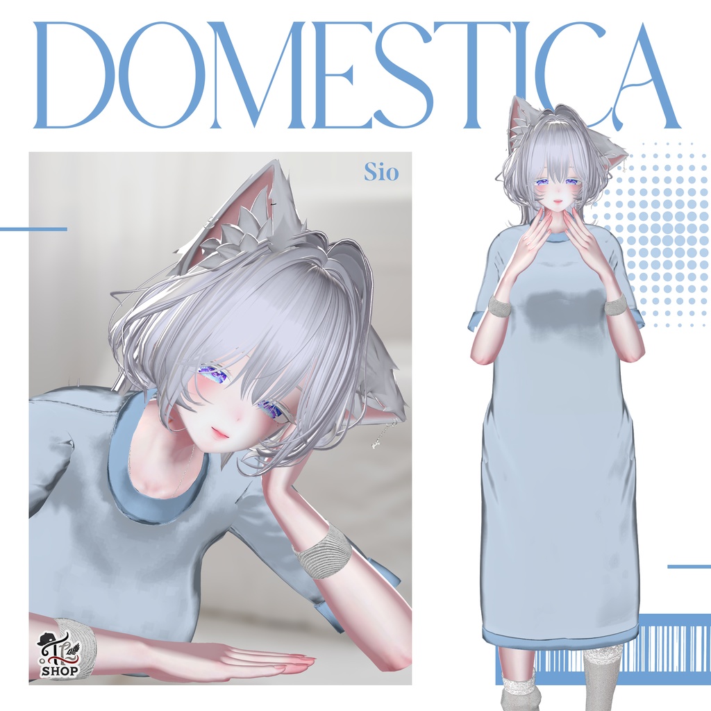 『Domestica』 For 9 Female Avatars