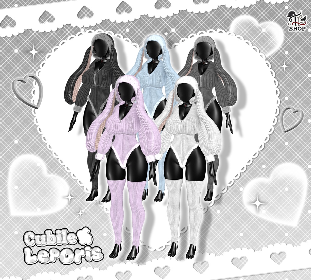 🎉3周年 50%🎉 『Cubile Leporis』 For 16 Female Avatars