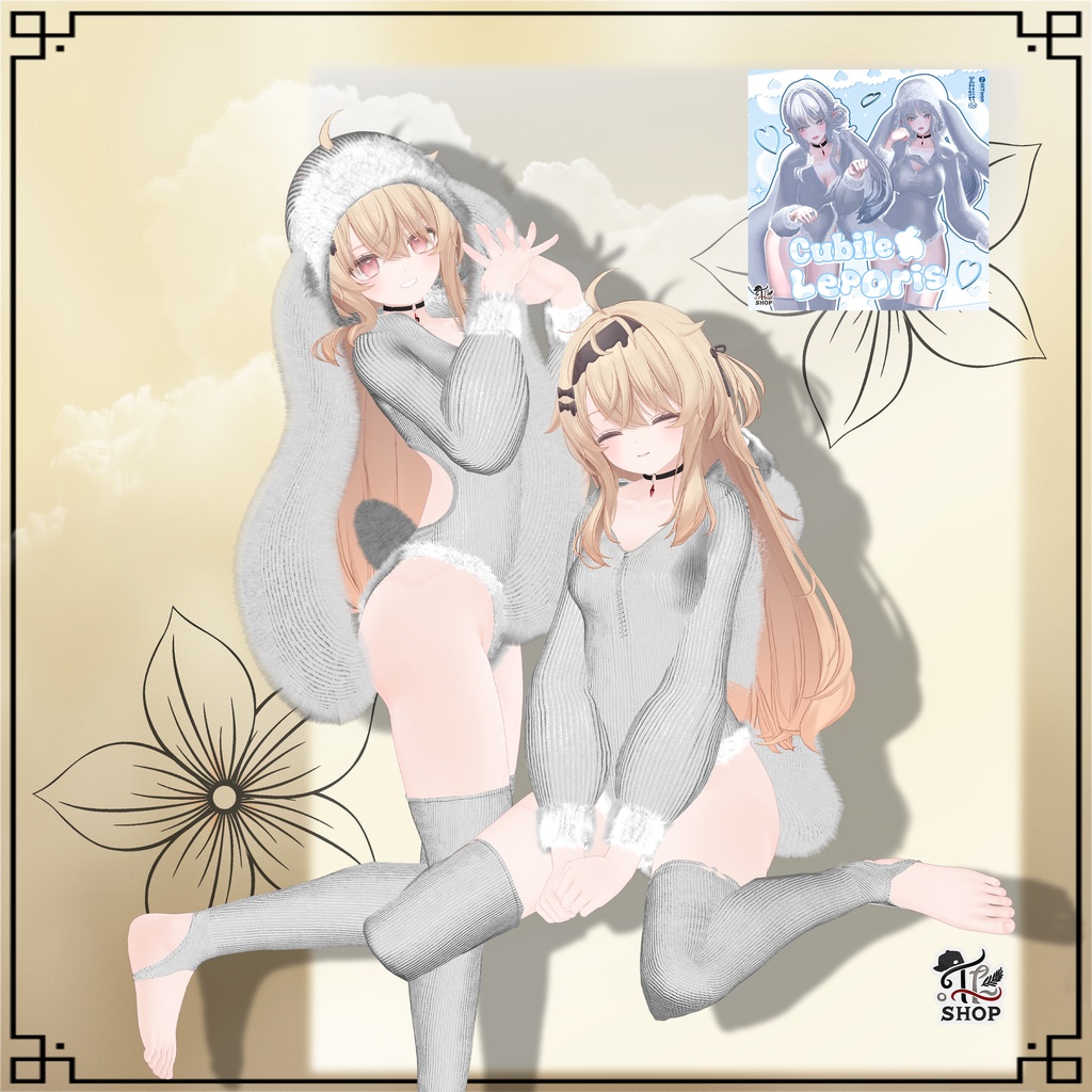 🎉3周年 50%🎉 『Cubile Leporis』 For 16 Female Avatars