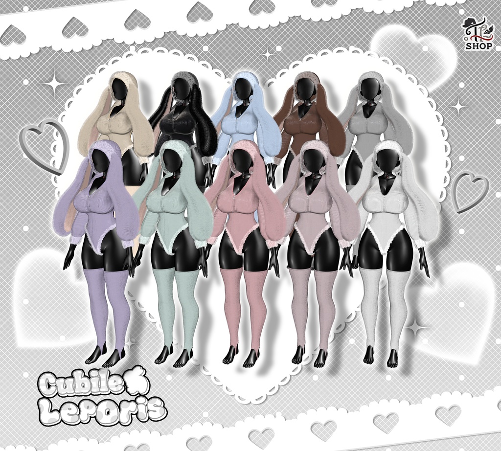 🎉3周年 50%🎉 『Cubile Leporis』 For 16 Female Avatars