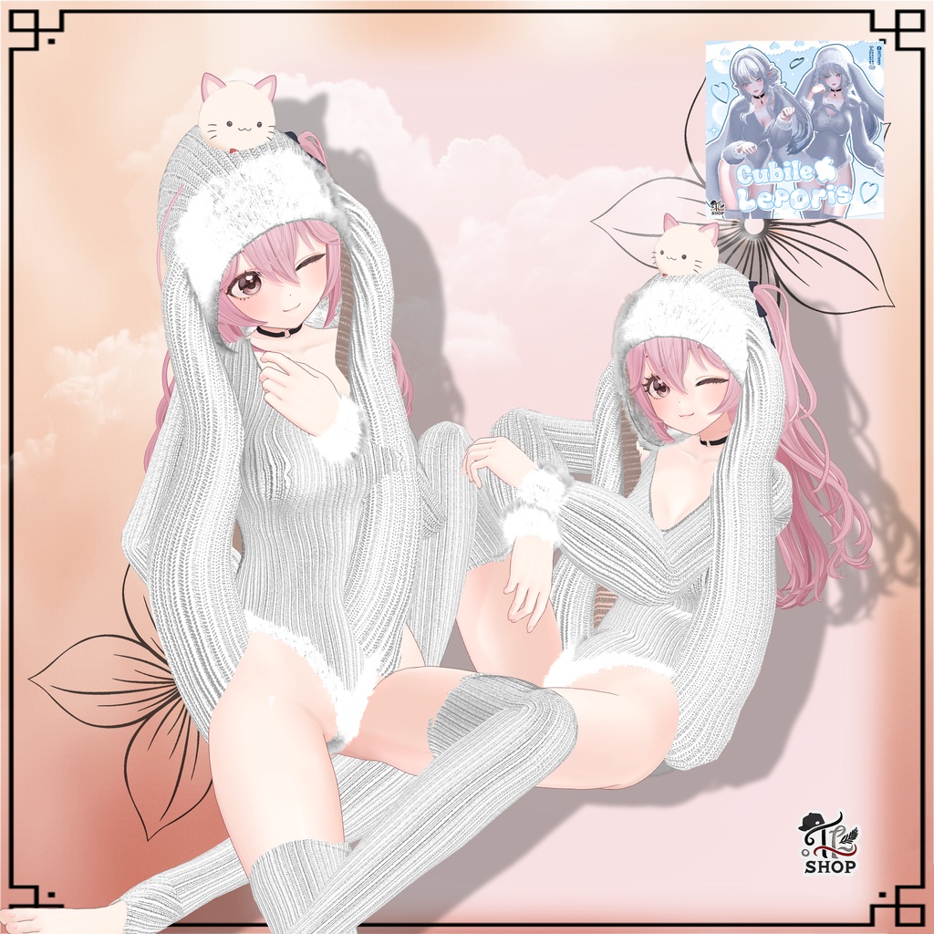 🎉3周年 50%🎉 『Cubile Leporis』 For 16 Female Avatars