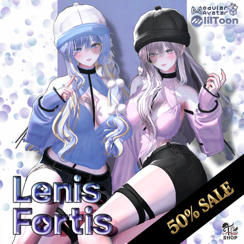 🎉3周年 50%🎉『No. 26-1 / Lenis Fortis』 For Female Avatar (22人)