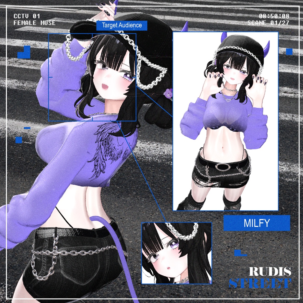 『RUDIS STREET』 For 17人 Avatars
