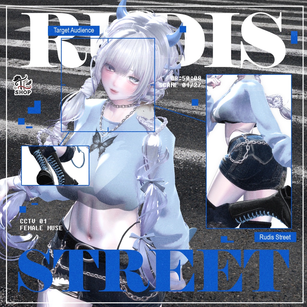 『RUDIS STREET』 For 17人 Avatars