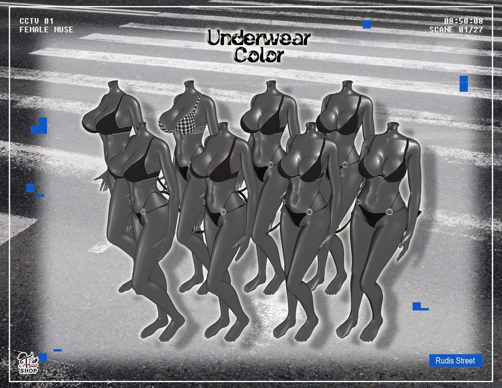 『RUDIS STREET』 For 17人 Avatars