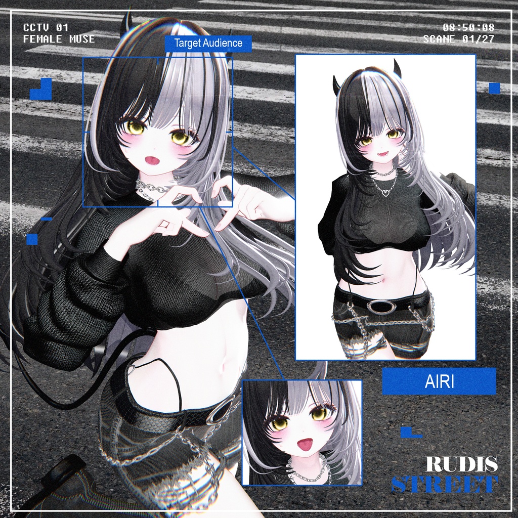 『RUDIS STREET』 For 17人 Avatars