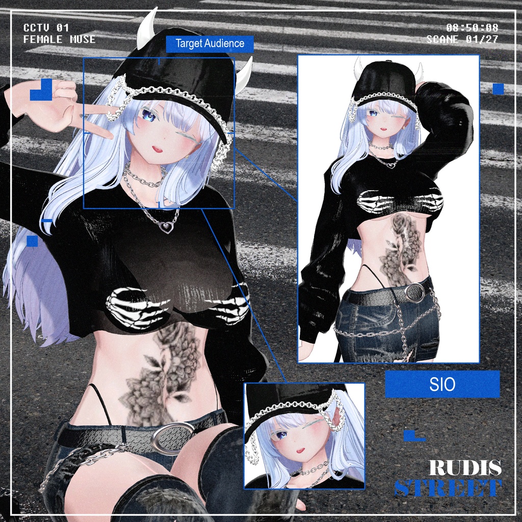 『RUDIS STREET』 For 17人 Avatars