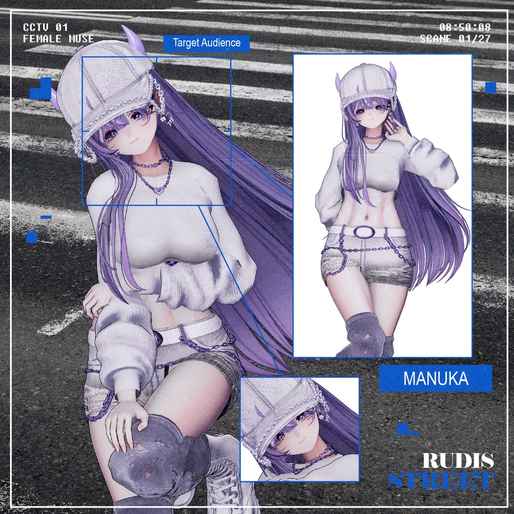 『RUDIS STREET』 For 17人 Avatars