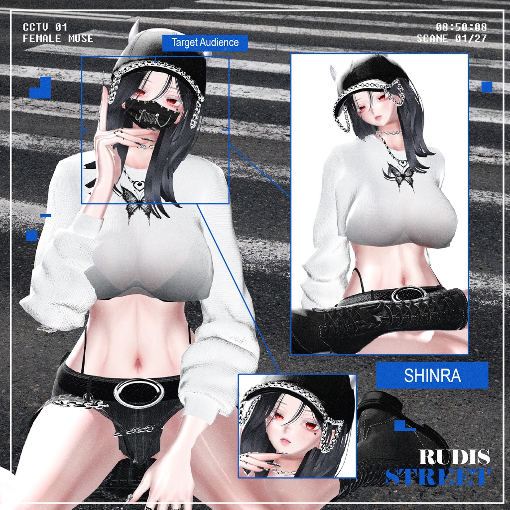 『RUDIS STREET』 For 17人 Avatars