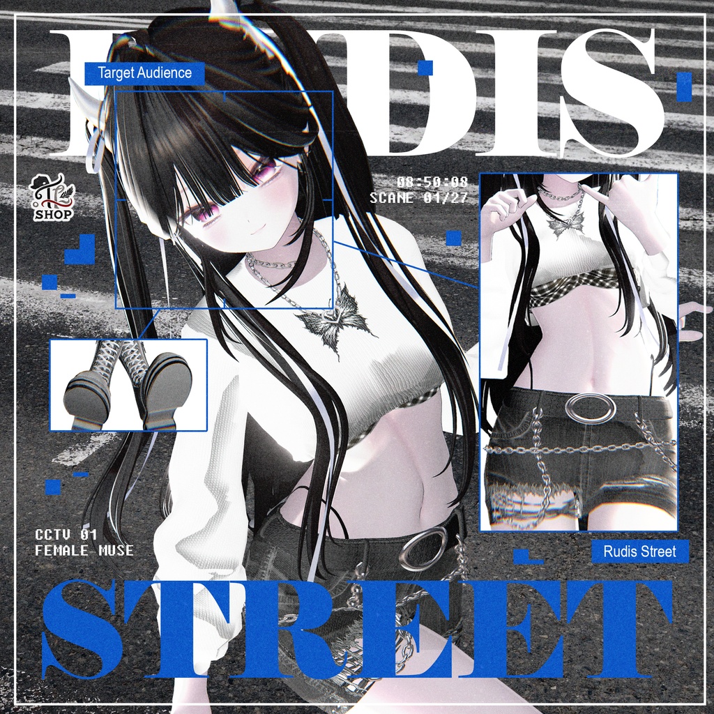 『RUDIS STREET』 For 17人 Avatars