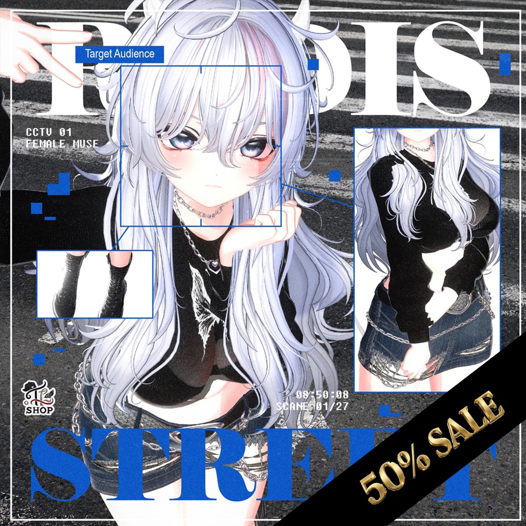 🎉3周年 50%🎉『No. 26-2 / RUDIS STREET』 For 19人 Avatars