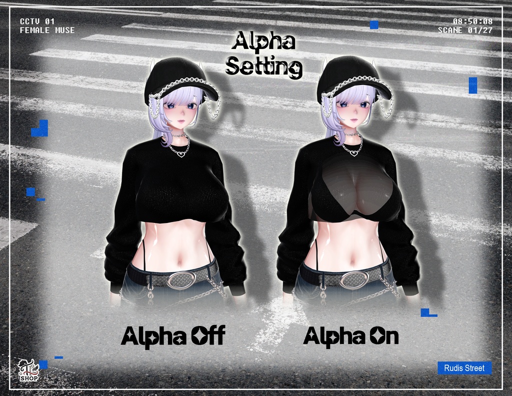 『RUDIS STREET』 For 17人 Avatars