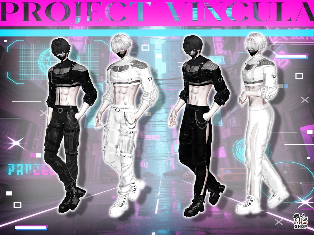 🎁35% Sale🎁 『PROJECT : VINCULA』 For 4 Male Avatars