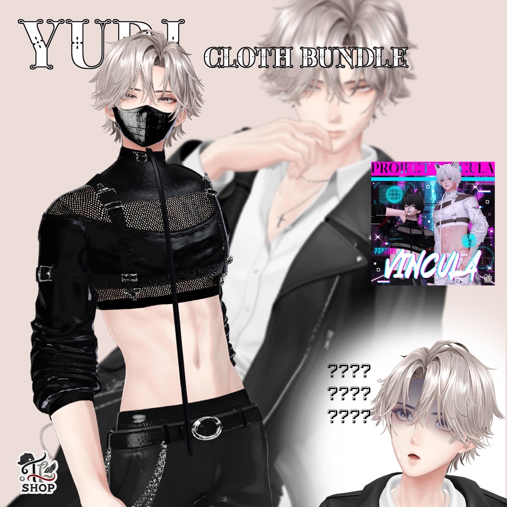 🎉Yuri Update🎉『No. 26-3 / PROJECT : VINCULA』 For 4 Male Avatars