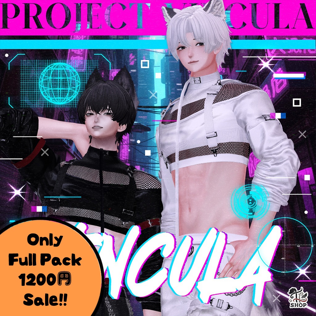 🎉1200円 Sale🎉 『No. 26-3 / PROJECT : VINCULA』 For 4 Male Avatars