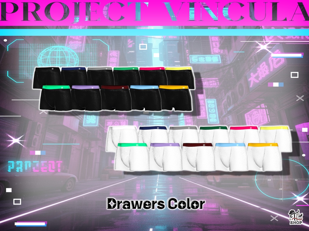 🎁35% Sale🎁 『PROJECT : VINCULA』 For 4 Male Avatars