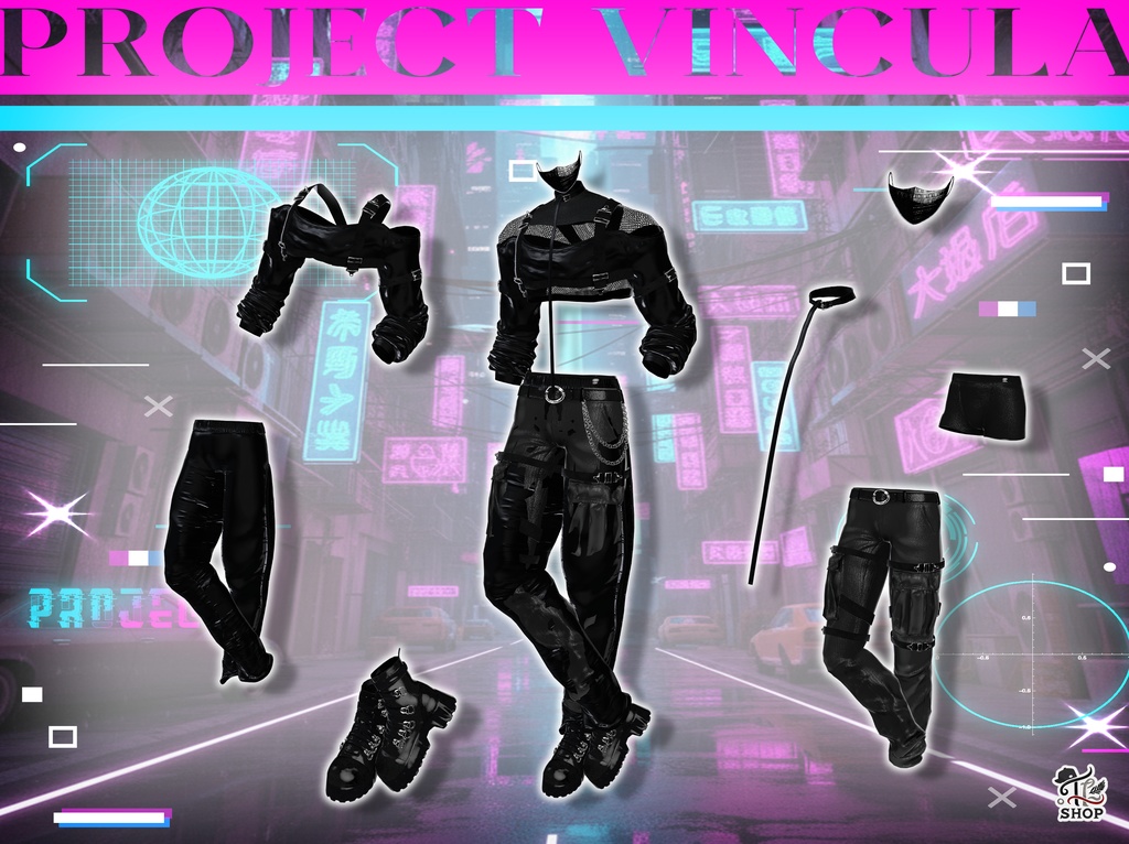 🎁35% Sale🎁 『PROJECT : VINCULA』 For 4 Male Avatars