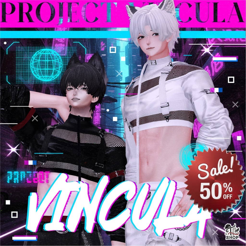 🎁夏 50% Sale🎁 『No. 26-3 / PROJECT : VINCULA』 For 4 Male Avatars