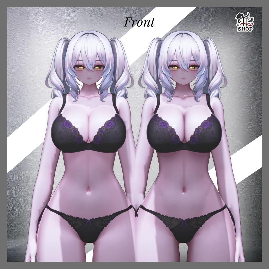 [無料/Free] 『No. 26-0-1』 Milltina Body Texture 『Normal Map + AO Map』 缩略图 4