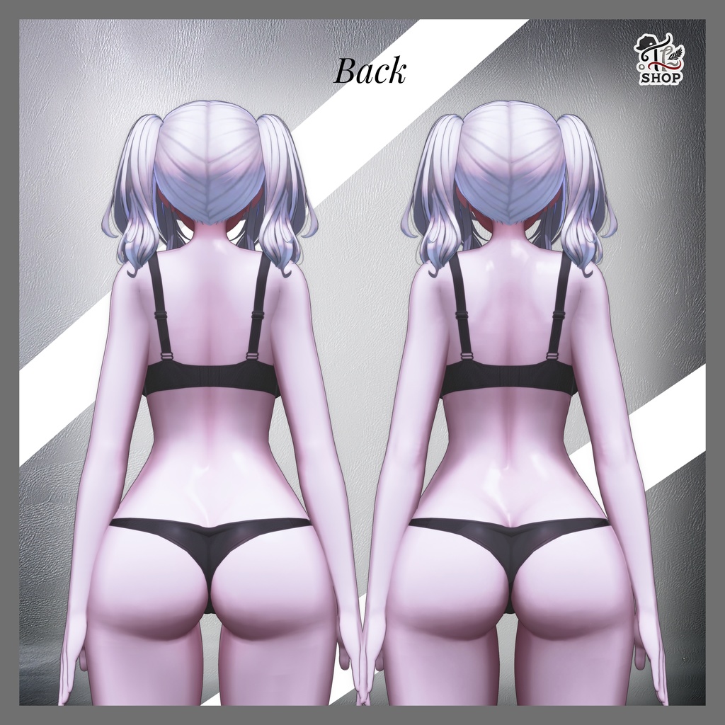 [無料/Free] 『No. 26-0-1』 Milltina Body Texture 『Normal Map + AO Map』 缩略图 5