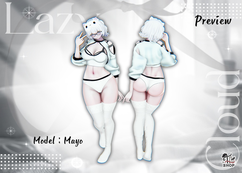 『Lazy Cloud』 For Female Avatar (11人)