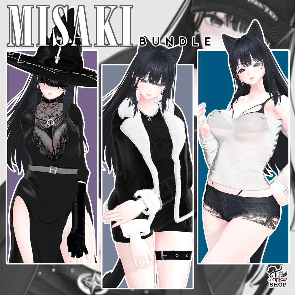 Misaki Cloth Bundle (7衣)