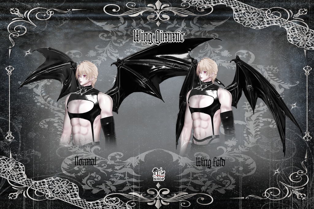 🎉3周年 50%🎉 『No. 26-7 / Vinculum』 For 4 Male Avatars (Only Weight Up)