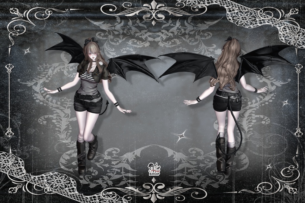 『No. 26-7-0 』 Night Wing (Wing & Tail)