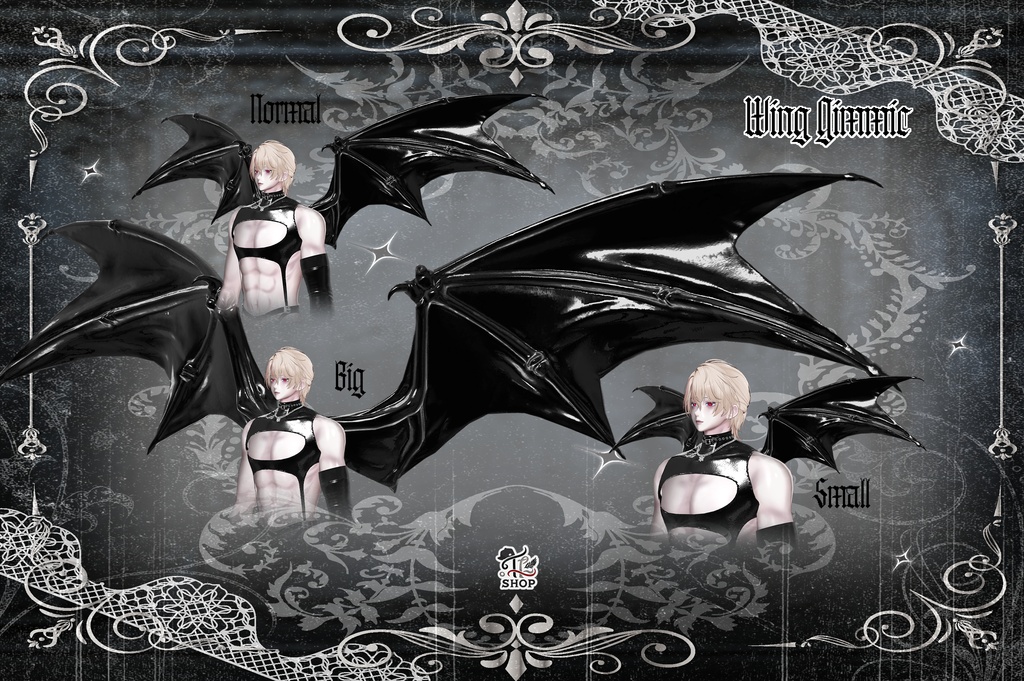 『No. 26-7-0 』 Night Wing (Wing & Tail)