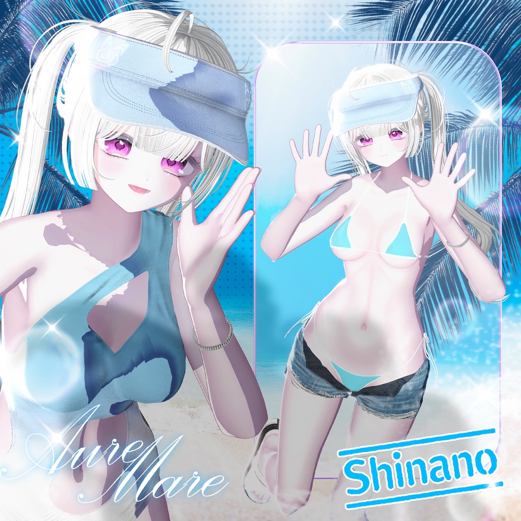 🎉Sale 中🎉 『No. 26-8 / Aura Mare』 For Female Avatar (12人)