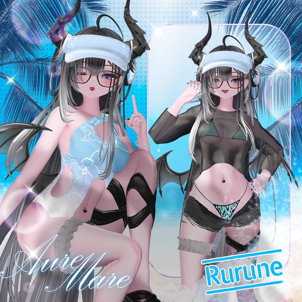 🎉Sale 中🎉 『No. 26-8 / Aura Mare』 For Female Avatar (12人)
