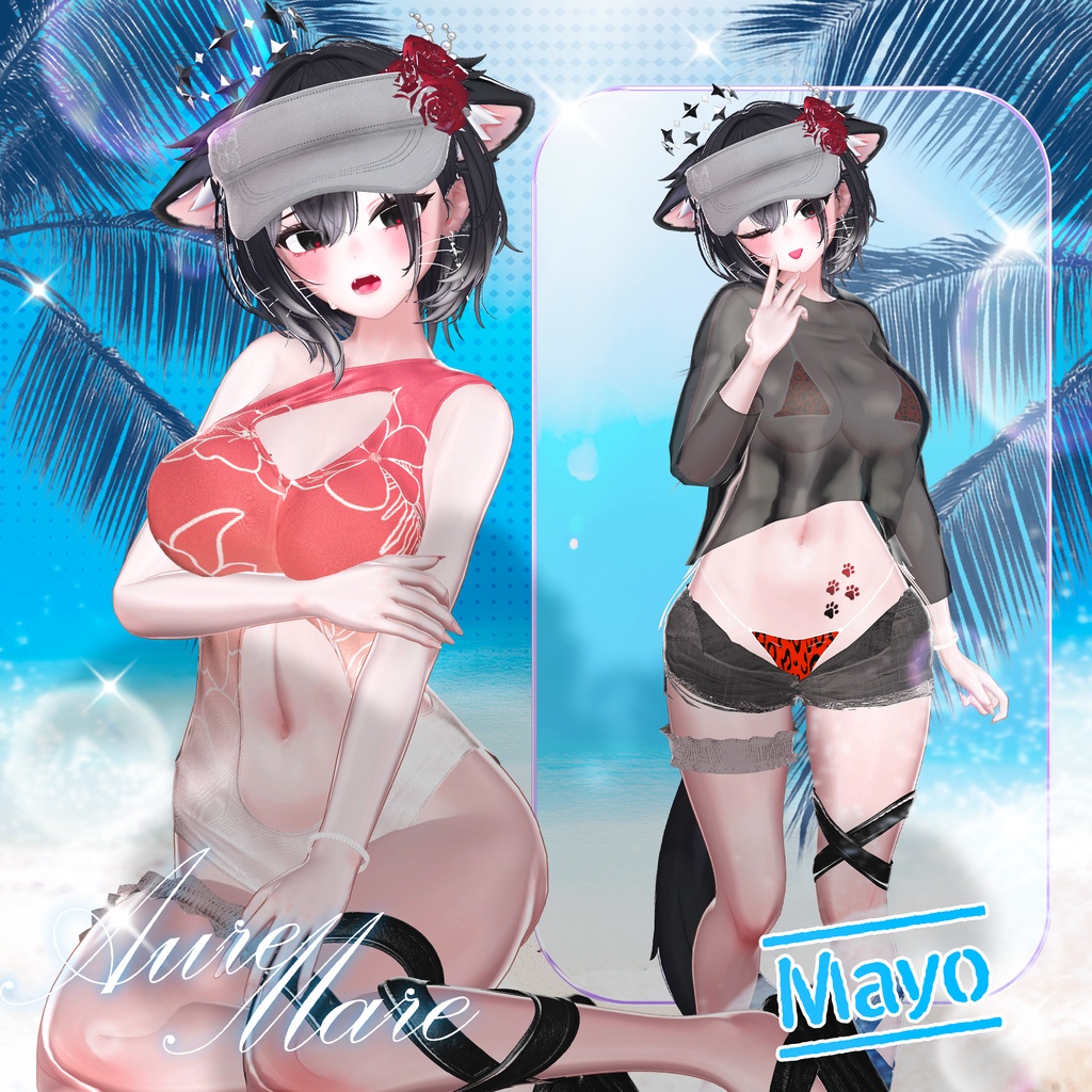 🎉Sale 中🎉 『No. 26-8 / Aura Mare』 For Female Avatar (12人)